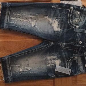 Miss Me Bermuda shorts